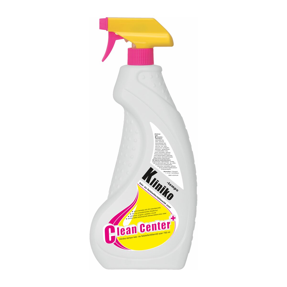 Kliniko-Tempo kéz- és felületfertőtlenítő szer 750 ml